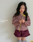 Little Foxx – Heart Frill Corduroy Pants