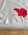 Little Foxx – Eyelet Tulip Layered Tee