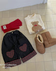 Teddy Bear Raglan Sweatshirt – Winterkollektion 2026, unisex