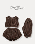 Little Foxx – Velour Balloon Pants