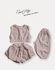 Little Foxx – Velour Crop Vest