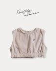 Little Foxx – Velour Crop Vest