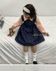 Little Foxx – Denim Ribbon Dress