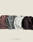 Little Foxx – Latte Round Neck Tee