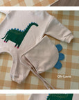 Little Foxx – Dino Baby Suit (Including Bonnet)