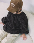 Little Foxx – Dot Shirring Blouse