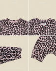 Little Leopard Full Bodysuit + Bonnet Set (Bebe)
