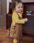 Little Foxx – Brownie Short Overalls