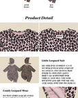 Little Leopard Full Bodysuit + Bonnet Set (Bebe)