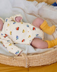 Car Bodysuit + Bonnet Set (Bebe)