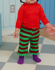 Kitsch Pop Ribbed Bootcut Pants