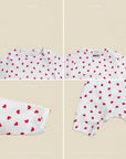 Petit Heart Full Bodysuit + Bonnet Set (Bebe)