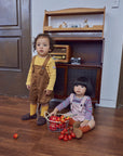 Little Foxx – Brownie Short Overalls