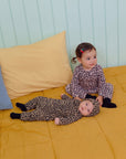 Little Leopard Full Bodysuit + Bonnet Set (Bebe)