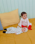 Petit Heart Full Bodysuit + Bonnet Set (Bebe)