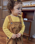 Little Foxx – Brownie Short Overalls