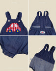 Vroom Denim Bodysuit (Bebe)