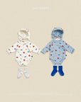 Car Bodysuit + Bonnet Set (Bebe)