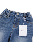 Little Foxx – Fall Wide Denim Pants