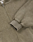 Little Foxx – Waffle Washed Hooded Zip-up