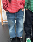 Little Foxx – Fall Wide Denim Pants