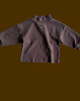 Tangerine Mock Neck Top