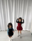 Corduroy Short Overalls