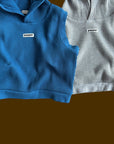Waffle Hooded Vest