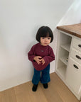 Bumblebee Striped Turtleneck – T-Shirt für Kinder, Made in Korea