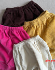 Embossed Corduroy Bermuda Shorts