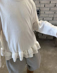 Little Foxx – Peach Frill Tee