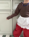 Baby’s Breath Apron