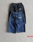 Corduroy Denim Pants