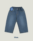 Little Foxx – Jacquard Denim Pants