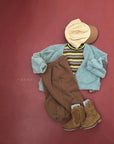 Little Foxx – Hazelnut Striped Tee
