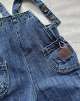 Little Foxx – Cargo String Overalls