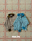 Little Foxx – Stripe Collar Tee