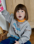 Hello Sweatshirt – 2 Farben: Blue, Melange