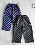 Little Foxx – Riwoo Chess Fleece String Pants
