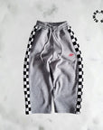 Little Foxx – Fleece Side Check Wide Pants