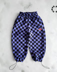 Little Foxx – Riwoo Chess Fleece String Pants