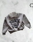 Little Foxx – Washington Fleece Collar Sweatshirt