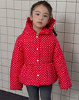Little Foxx – Dot Hooded Padding