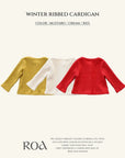 Little Foxx – Winter Ribbed Cardigan