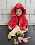Little Foxx – Dot Hooded Padding