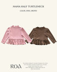 Little Foxx – Nana Striped Half-neck Tee
