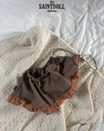 Little Foxx – Check Chip Frill Skirt
