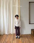 Little Foxx – Button Velour Pants