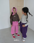 Little Foxx – Waffle Jogger Pants