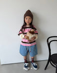 Little Foxx – Crayon Stripe Tee